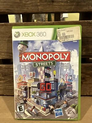 MONOPOLY STREETS game complete in case w/ manual for Microsoft XBOX 360 - Image 1 of 3