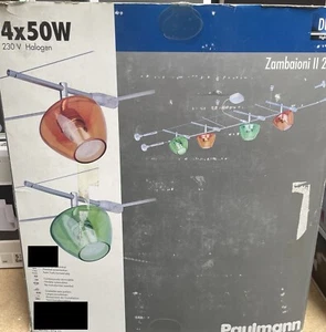 Paulmann Highwire Duo Zambaioni Hochvolt Schienensystem 4x50W GZ10 - Bild 1 von 1