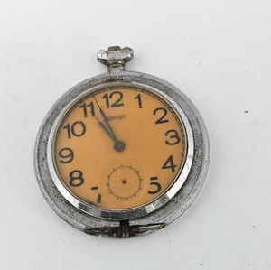 Orologio da tasca vintage URSS MOLNIJA 3601 SOVIETICO cassa orologio - Foto 1 di 6