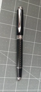 BMW Tintenroller schwarz Kohlefaser Cross Hatch schwarz Fahrzeug Auto Promo Werbung - Bild 1 von 10