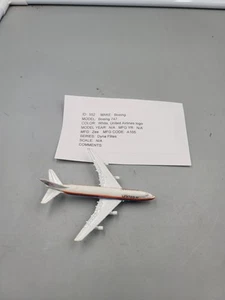 Zee Toys United Airlines Dyna-Flites Diecast Boeing 747 Jet Airplane A105 3,75" - Foto 1 di 6