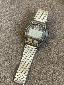 Vintage 1990's Timex Ironman Triathlon Men Quartz Digital Watch. New Battery! - Picture 1 of 5