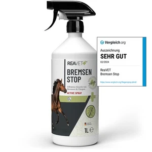 REAVET Bremsen Stop Fliegenspray Pferde 1L mit AloeVera, Insektenspray - Bild 1 von 7