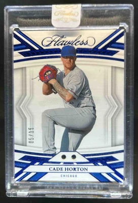 2023 Flawless Cade Horton Sapphire Dual Gems #5/15 Cubs - Image 1 of 2