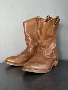 Red Wing Boots Pecos Men’s 12 E3 Leather NailSeat Workwear 1155 Heritage 11” - Picture 1 of 14