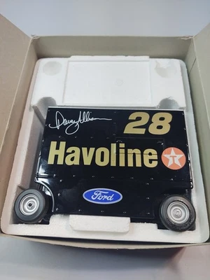 Action RCCA Davey Allison #28 Texaco Havoline Pit Wagon Bank 1990 escala 1:16  Foto 1 de 4