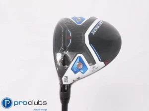NEW Left Handed Cobra AEROJET LS 14.5* 3 WOOD - LINQ Blue 6F4 Stiff Flex 451669 - Picture 1 of 4