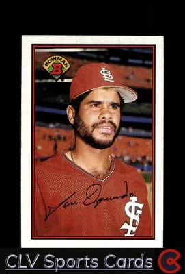 Baseball sports Bowman Jose Oquendo St. Louis Cardinals Near Mint or Better - Image 1 of 2
