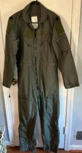 Fluganzug Militär Flieger Overall Herren 38 Reg GRÜN CWU-27/P von PROPPER EUC - Bild 1 von 11