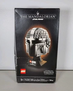 Nuovo Lego STAR WARS: Il Mandaloriano Elmetto Set Mattoni Giocattolo 75328 SCATOLA DANNEGGIATA - Foto 1 di 11