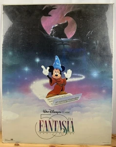 Disney Fantasia 50th Anniversary Poster Sorcerer Mickey Chernabog 1990 OSP Vintage - Bild 1 von 3