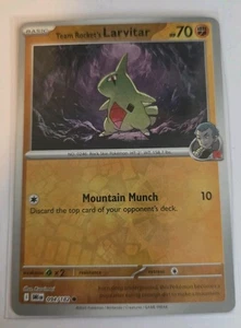 Team Rocket's Larvitar 094/182 Sv10: Destined Rivals Reverse Holo - Picture 1 of 1