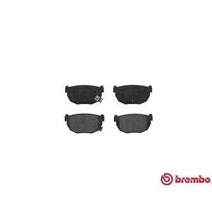 PASTIGLIE POSTERIORE FRENI BREMBO P56010 NISSAN 200 SX 2.0 I 16V 118 KW 1993 - Imagen 1 de 2