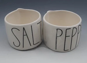 RAE DUNN BOUTIQUE SALT AND PEPPER CELLARS STITCH ON THE BACK NEW - Picture 1 of 4