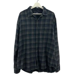 J. Camisa de franela a cuadros con botones Crew para hombre talla XL - Imagen 1 de 5