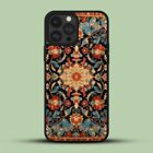 Handmade Iranian carpet patterns Metal Cover For iPhone 14 15 11 12 13
