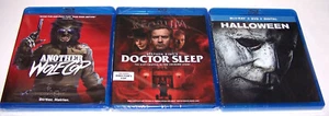 Horror Blu Ray Lot: Another Wolf Cop, Doctor Sleep, Halloween (2018) - BRAND NEW - Picture 1 of 2