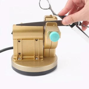 Hairdresser Self - Grinding Scissors Machine Flat / Tooth Shear Tailor Sharpener - Picture 1 of 9