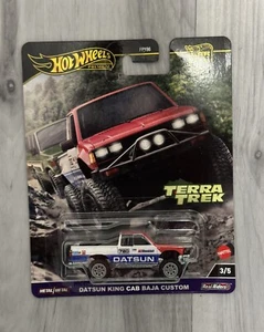 🔥Hot Wheels Premium -Terra Trek Datsun King Cab Baja Custom - FREE BONPRO SHELF - Picture 1 of 2