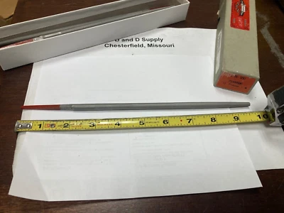 Simonds 73399500, Round, American-Pattern Double Cut, 8" File, Smooth Cut - Image 1 of 4