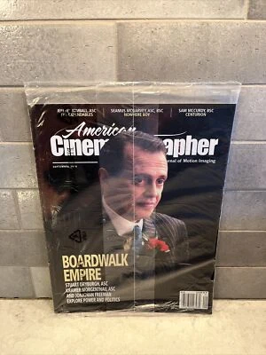 American Cinematographer Magazine BOARDWALK EMPIRE, EXPENDABLES Sealed Sept 2010 - Image 1 of 4