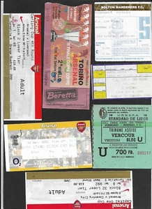 TICKET - BOLTON WANDERERS v ARSENAL - FA CUP - 31 JANUARY 1994 - Picture 1 of 1