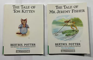 Beatrix Potter: The Tale Of Mr Jeremy Fisher AND The Tale of Tom Kitten Vintage - Picture 1 of 12