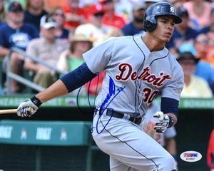 STEVEN MOYA SIGNED AUTOGRAPHED 8x10 PHOTO DETROIT TIGERS PSA/DNA - Picture 1 of 2