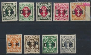 Gdansk D1-d5,d7-d9,d11 con charnela 1921 sello oficial (9965119 - Imagen 1 de 1