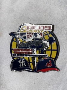 Cleveland Indians New York Yankees Pin American League Championship Series ALCS - Picture 1 of 2