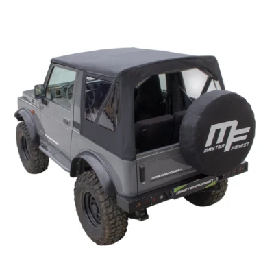 Cappotta MF nero 4X4 Suzuki Santana Samurai sj410, sj413. - Immagine 1 di 4