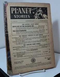 Planet Stories - Winter 1943 - pulp - Henry Kuttner - Nelson S Bond - Picture 1 of 1