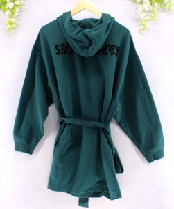 Savage X Fenty Women's Showgirl Graphic Savage X Short Rob Hunter Green Sz S NEW - Picture 1 of 9