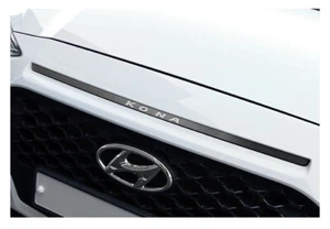 Aluminum Front Hood Grille Garnish Molding Cover Trim for Hyundai 2021 Kona - Picture 1 of 15