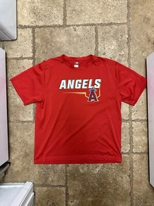 MLB Anaheim Angels Baseball Graphic Short Sleeve Shirt Los Angeles Dri Fit Style - Bild 1 von 7