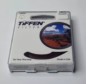 Genuine Tiffen 58mm FL-D Glass Lens Filter 58 mm Fluorescent FLD FL-Day - Picture 1 of 4