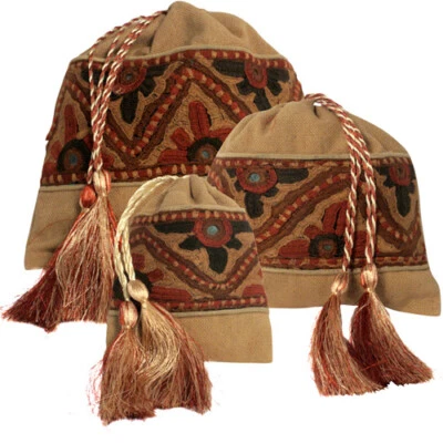 ¡NUEVO! Bolso con cordón bordado "Pucca" hecho a mano en Pakistán Comercio Justo  Foto 1 de 4