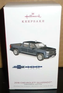 Hallmark 2018 ~ 1968 Chevrolet® Silverado ™ ~ edición centenario ~ nuevo en caja ~ envío gratuito - Imagen 1 de 3