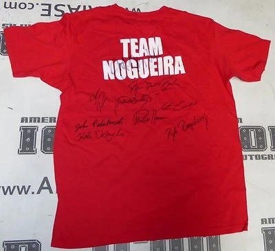 Antonio Rodrigo Nogueira Ryan Bader Ultimate Fighter 8 Signed Shirt PSA/DNA UFC - Image 1 of 4