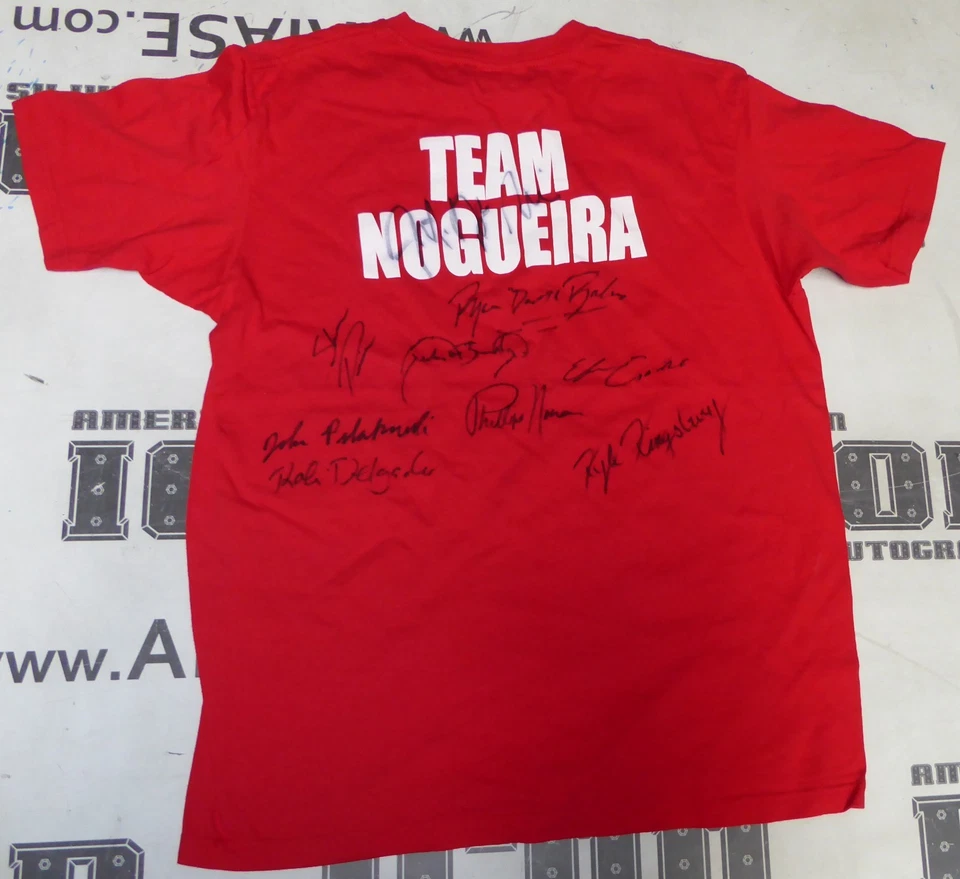 Antonio Rodrigo Nogueira Ryan Bader Ultimate Fighter 8 Signed Shirt PSA/DNA UFC - Image 1 of 4