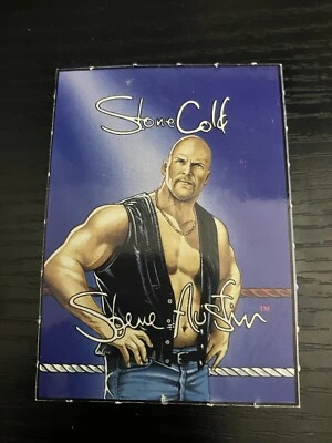 1997 WWF Just Toys Bend Ems Serie 5 Stone Cold Steve Austin JusToys WWE Foto 1 de 2