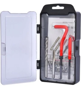 KIT RIPARAZIONE FILETTI ELICOIDI 30pz MASCHIO INSERTI RIPRISTINA FILETTATURA - Foto 1 di 7