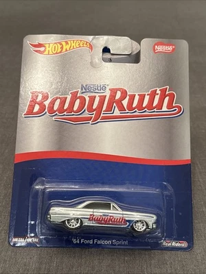 Hot Wheels ’64 FORD FALCON SPRINT Baby Ruth — поп-культура NESTLE Real Riders - Изображение 1 из 4