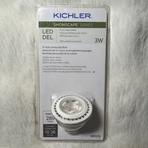 Kichler Showscape LED Landschaft Leuchtmittel 3W 12V 0805252 289 Lumen warmweiß Neu - Bild 1 von 6
