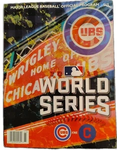 Chicago Cubs v Cleveland Indians 2016 World Series MLB Official Baseball Program - Picture 1 of 2