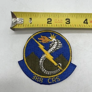 Patch Militare Vintage 388° Componente Riparazione Squadrone CRS Patch US Military - Foto 1 di 5