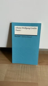 Johann Wolfgang Goethe - Faust I - Reclam Lektüreschlüssel - Bild 1 von 1