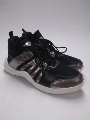 Marca WANTED “Sprinter” 7.5 negro con plata y blanco Spacey Atomic Futuristic Foto 1 de 4