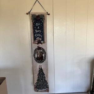 Boyd's Bears Its A Beary arazzo natalizio da appendere decorazione albero Elliott appendiabiti - Foto 1 di 6