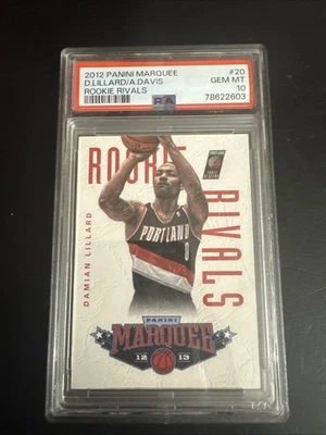 2012-13 Panini Marquee - Damian Lillard/ Anthony Davis  #461 (RC) Rookie Card - Image 1 of 2